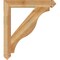 Ekena Millwork Funston Arts & Crafts Rough Sawn Bracket, Western Red Cedar, 4"W x 30"D x 34"H BKT04X30X34FST03RWR - alternate 2